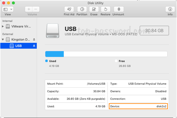 boot camp for mac usb